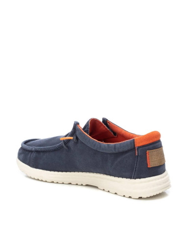 Zapatilla lona hombre extralight cierre elástico - REFRESH 171928 - azul