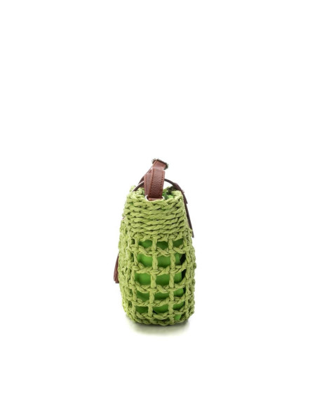 Bolso pequeño rafia asa - XTI 184430 - verde