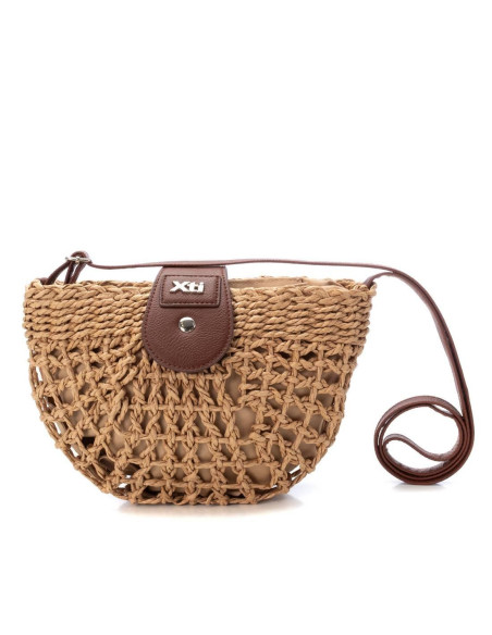 Bolso pequeño rafia asa - XTI 184430 - taupe