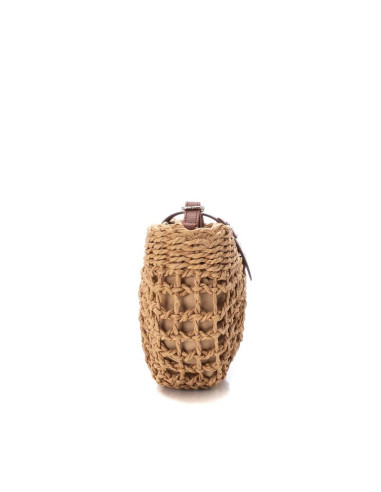 Bolso pequeño rafia asa - XTI 184430 - taupe
