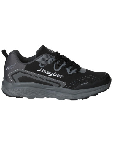Zapatillas de montaña de hombre - J´HAYber ZA52544 - negro