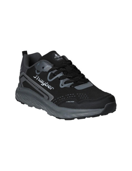 Zapatillas de montaña de hombre - J´HAYber ZA52544 - negro