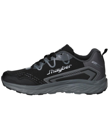 Zapatillas de montaña de hombre - J´HAYber ZA52544 - negro