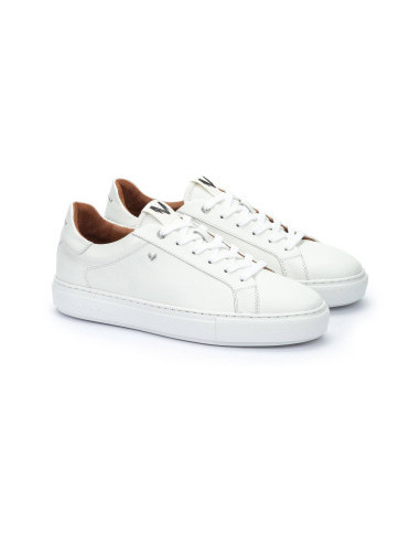 Deportivo piel cordones- MARTINELLI 1738-2950S - blanco