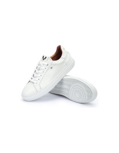Deportivo piel cordones- MARTINELLI 1738-2950S - blanco
