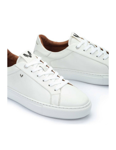 Deportivo piel cordones- MARTINELLI 1738-2950S - blanco