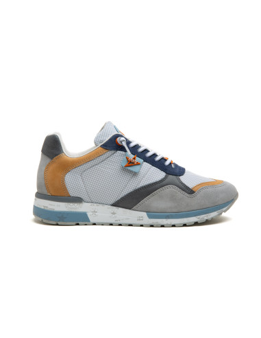 Deportivo de chico piso letras y cierre elástico - CETTI C848-XL - azul