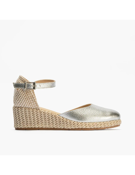 Valenciana con hebilla en laminado ORO- PITILLOS 10634 - plata