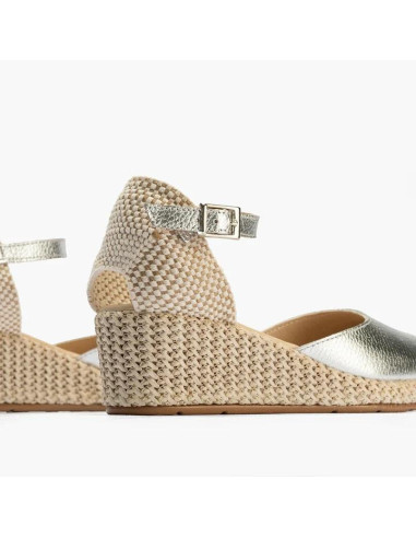 Valenciana con hebilla en laminado ORO- PITILLOS 10634 - plata