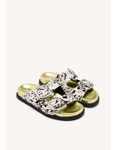 Sandalias piel bio hebillas MIFFLIN - GIOSEPPO 75453 - vaca