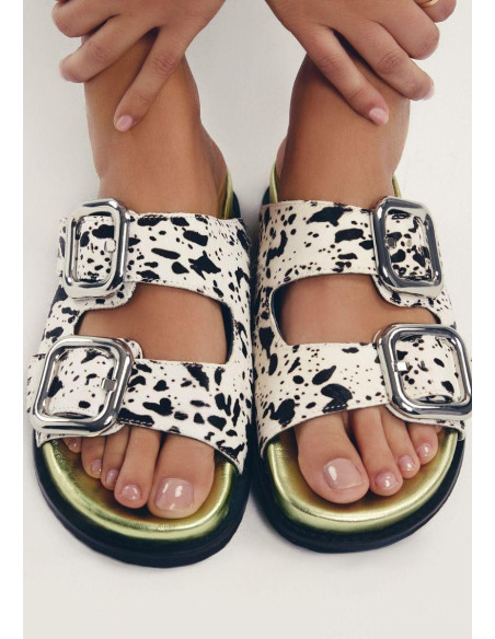 Sandalias piel bio hebillas MIFFLIN - GIOSEPPO 75453 - vaca