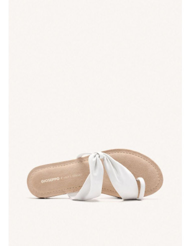 Sandalia tubular mujer con dedo - GIOSEPPO 75562 - blanco