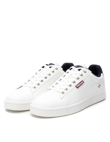 Zapatilla hombre tennis cordón - REFRESH 172495 - blanco