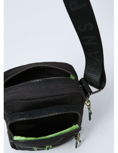 pepe jeans - bandolera negra - PM030672