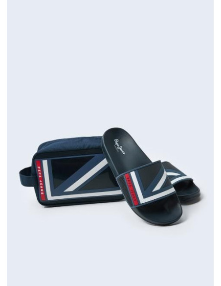 pepe jeans - neceser azul - PM030676