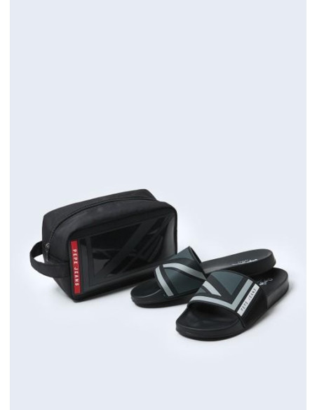 pepe jeans - neceser negro - PM030676