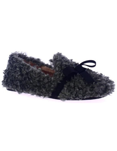 MACARENA - Pantunfla negro - ANAIS107