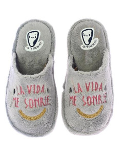 LARO - Chinela gris la vida me sonrie - JONAS50