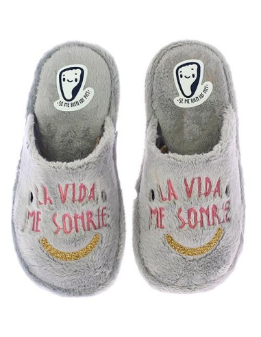 LARO - Chinela gris la vida me sonrie - JONAS50