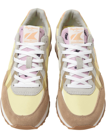 PEPE JEANS - Zapatilla combinada amarillo - PLS31475