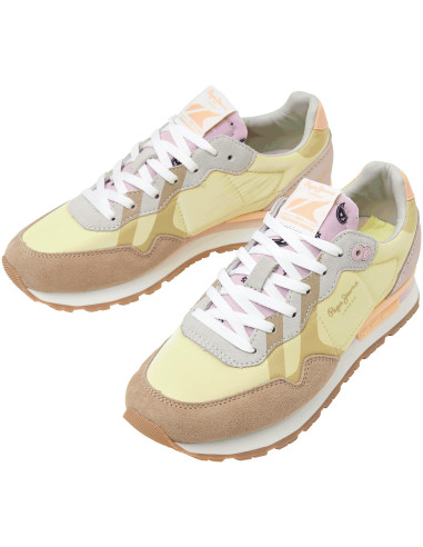 PEPE JEANS - Zapatilla combinada amarillo - PLS31475