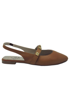 top 3 - zapato cuero plano - 23336