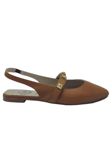 top 3 - zapato cuero plano - 23336