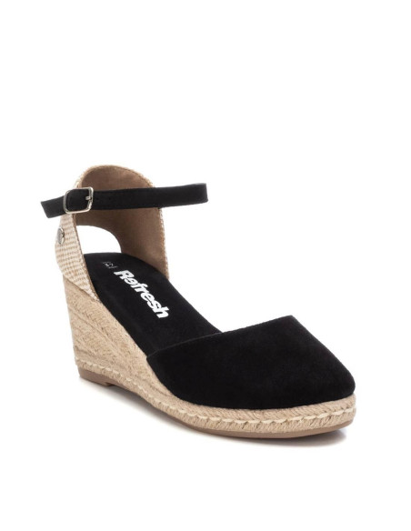 REFRESH - Valenciana lona negra -170770