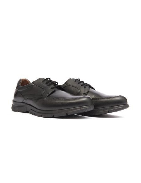 BAERCHI - Zapato cordón negro - 1250