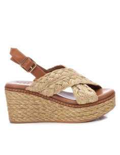 XTI - sandalia dorada cruzada -141064