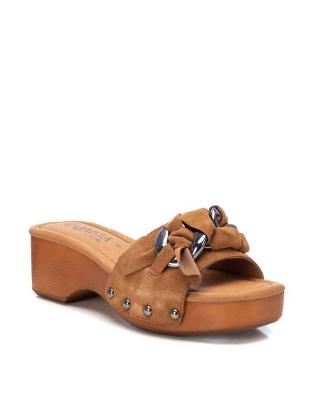 CARMELA - Sandalia madera camel - 160466