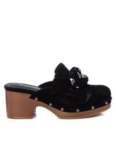 CARMELA - Zueco madera negro - 160466