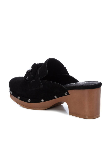 CARMELA - Zueco madera negro - 160466