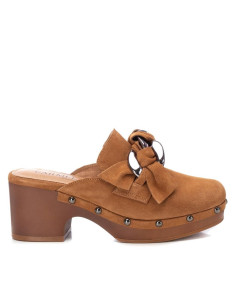 CARMELA - Zueco madera camel - 160469