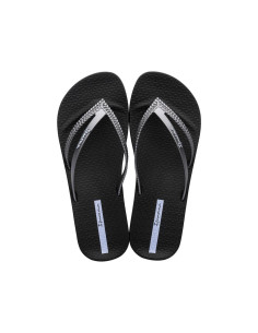 ipanema  - sandalia agua negro/plata - 82840