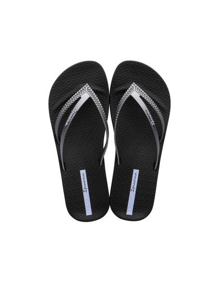ipanema  - sandalia agua negro/plata - 82840