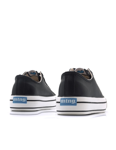 mustang - basket puntera negro - 60173