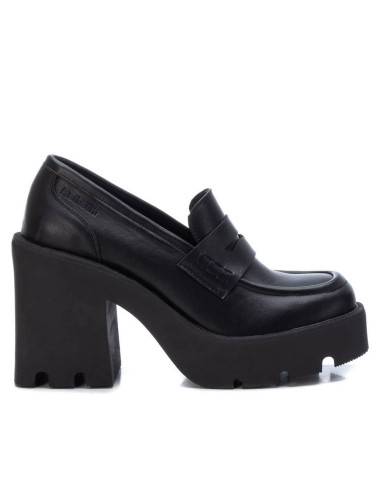 refresh - mocasin negro plataforma - 171413