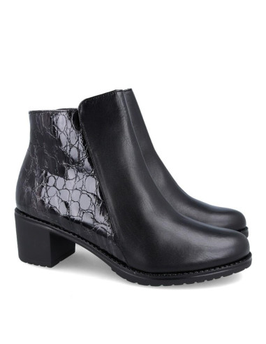 PITILLOS - Botin negro combinado - 5333
