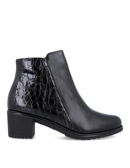 PITILLOS - Botin negro combinado - 5333
