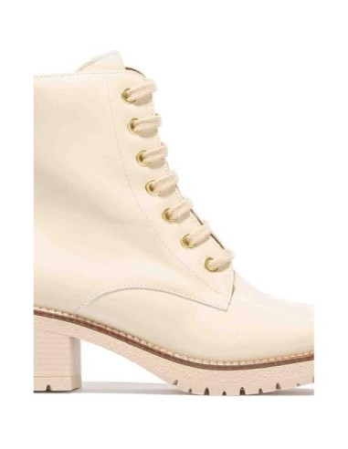 PITILLOS - Bota militar crema - 2725