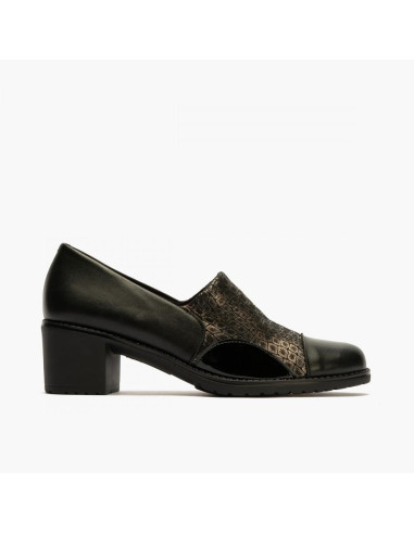 PITILLOS - Zapato combinado negro - 5330