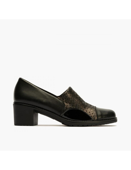PITILLOS - Zapato combinado negro - 5330