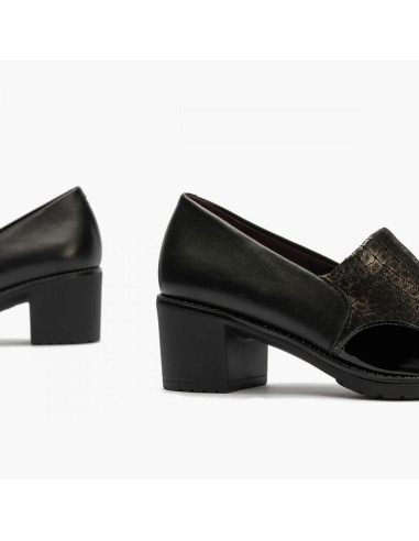 PITILLOS - Zapato combinado negro - 5330