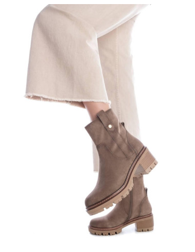 CARMELA - Bota taupe serraje - 160967