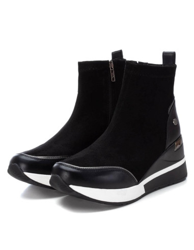 XTI - Botin lycra negro -141576