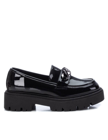 XTI  - mocasin negro cadena -142117