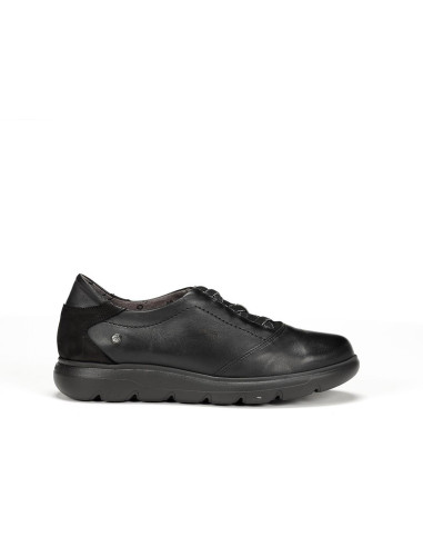 FLUCHOS - Zapato piel negro - F1866