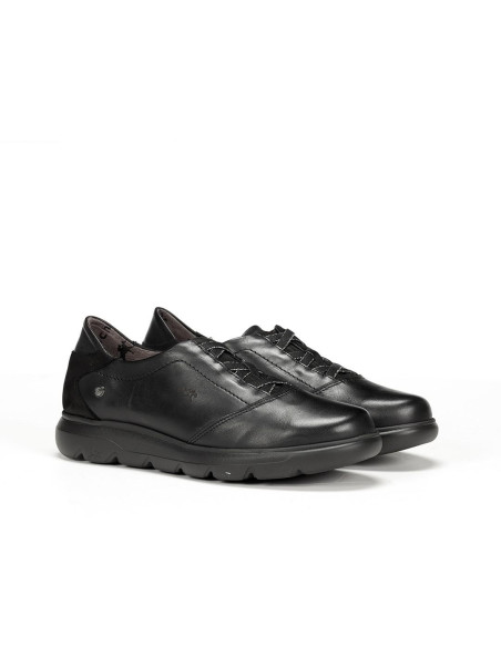 FLUCHOS - Zapato piel negro - F1866