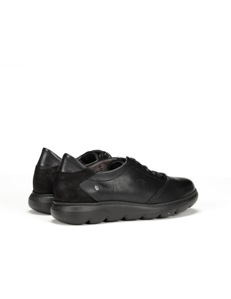 FLUCHOS - Zapato piel negro - F1866